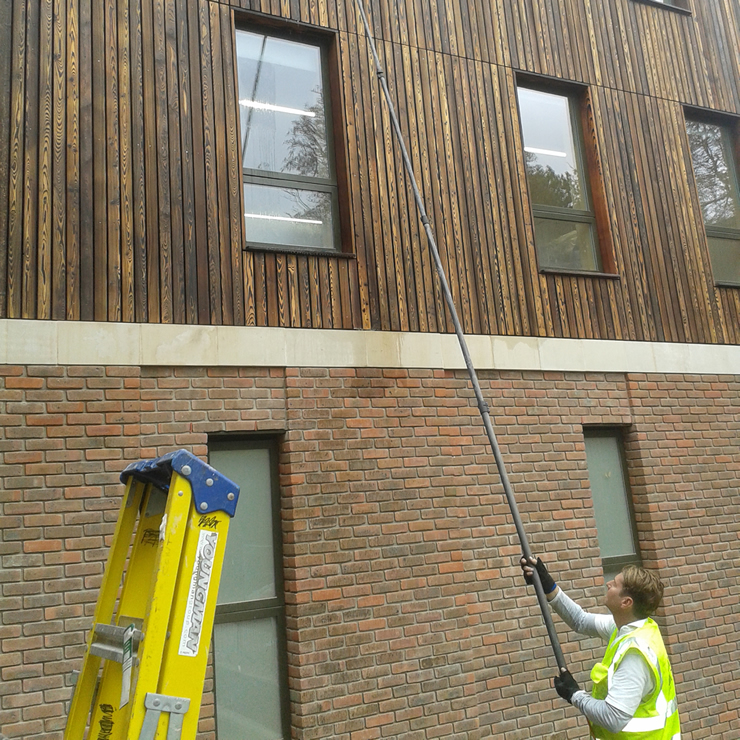 Window cleaner covering Stanstead